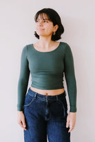 Longsleeve - Emma - Emerald - collab zürich