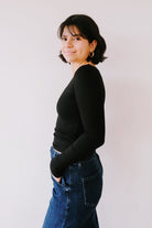 Longsleeve - Emma - Black - collab zürich