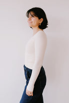Longsleeve - Emma - Cream - collab zürich