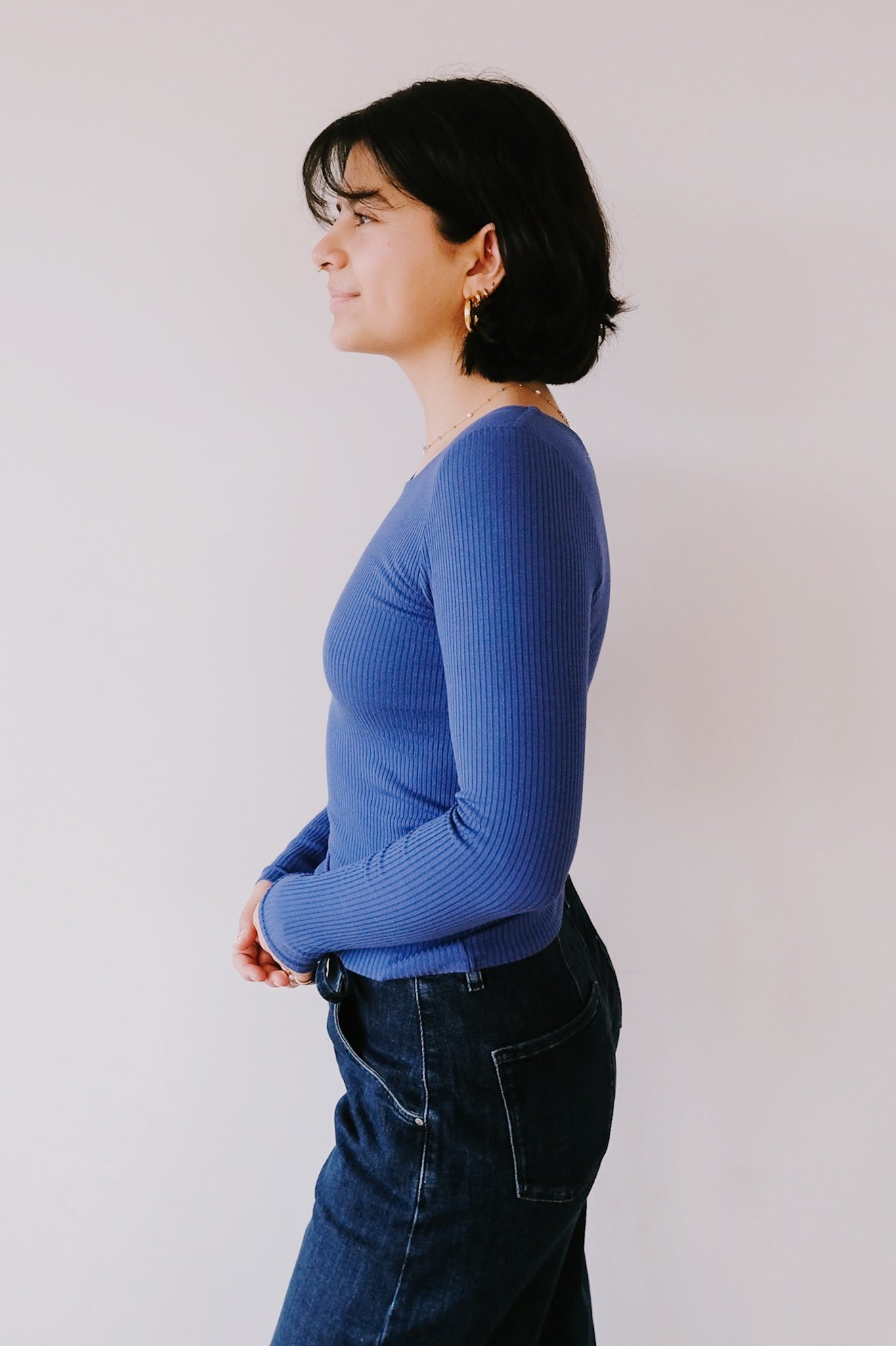 Longsleeve - Emma - Lapis - collab zürich