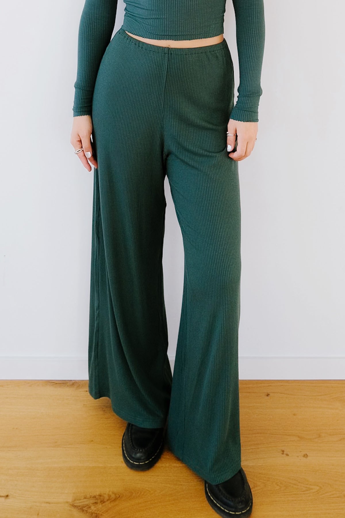 Pants - Bella - Emerald - collab zürich