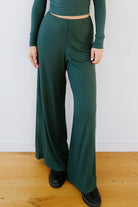 Pants - Bella - Emerald - collab zürich