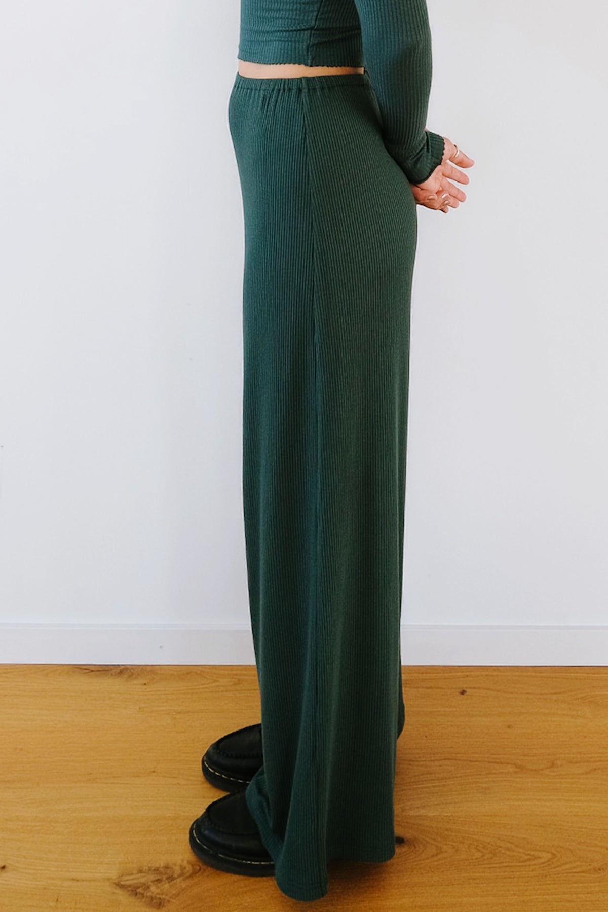 Pants - Bella - Emerald - collab zürich