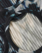 Cotton Open-Back Dress - Black Ocean - collab zürich