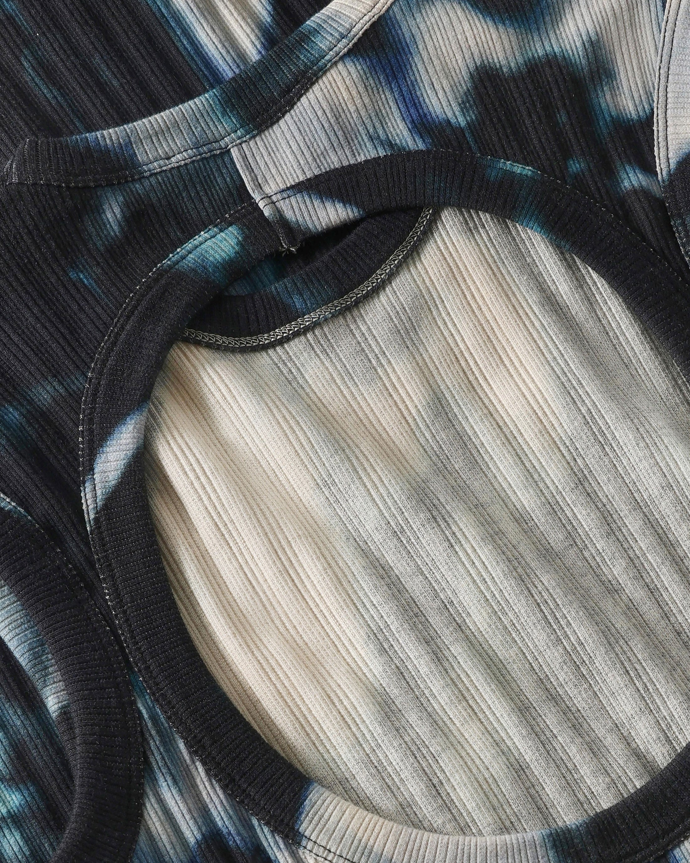 Cotton Open-Back Dress - Black Ocean - collab zürich