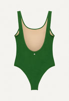 Swimsuit - Zephyr - Dark Green Terry - collab zürich