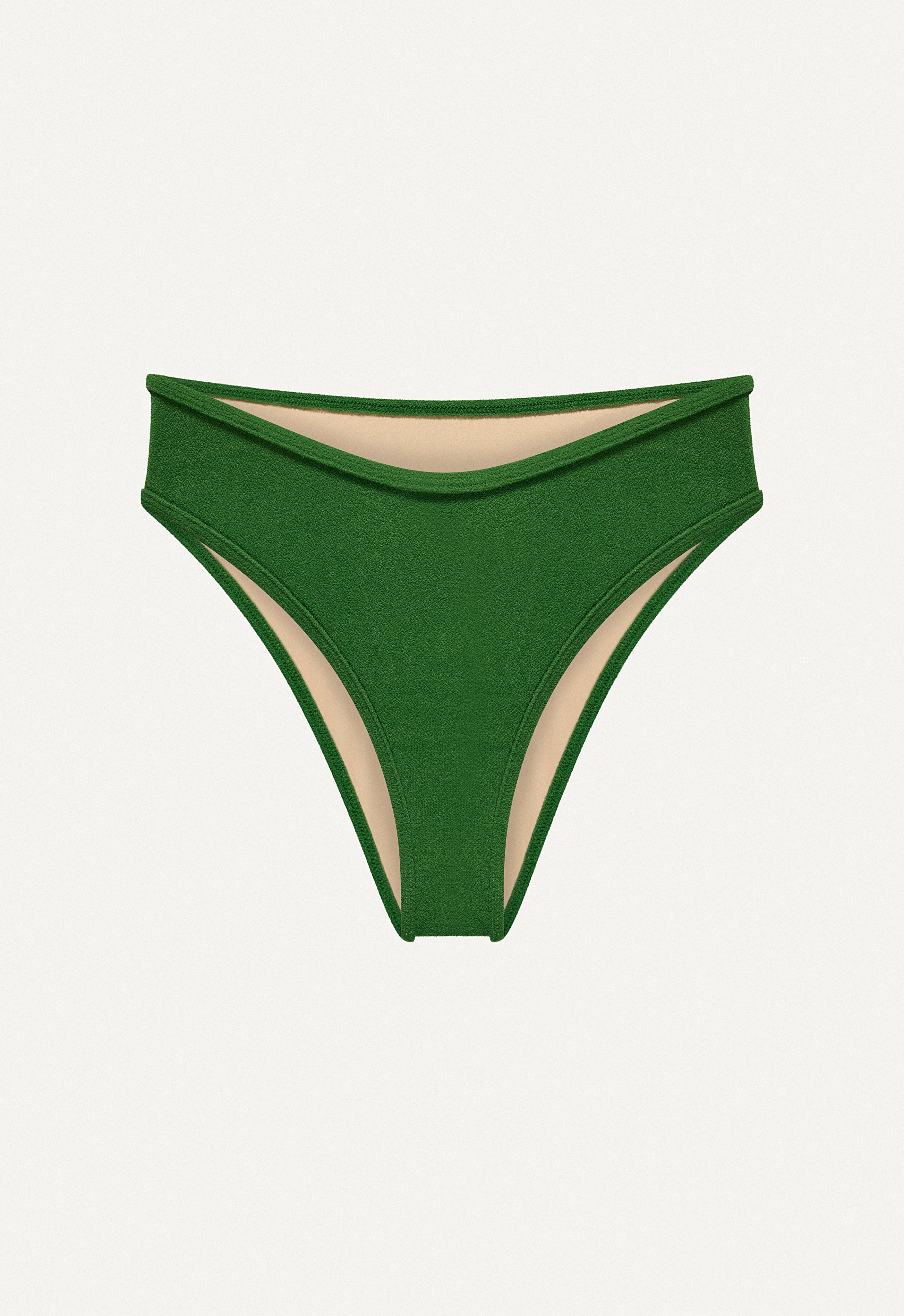 Bikini Bottom - Calima - Dark Green Terry - collab zürich