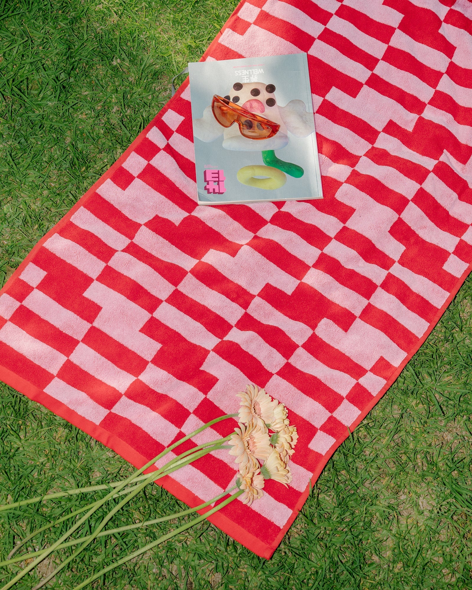 Towel - Poppy - collab zürich