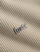 longsleeve - waffle - oat - collab zürich