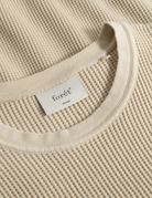 longsleeve - waffle - oat - collab zürich