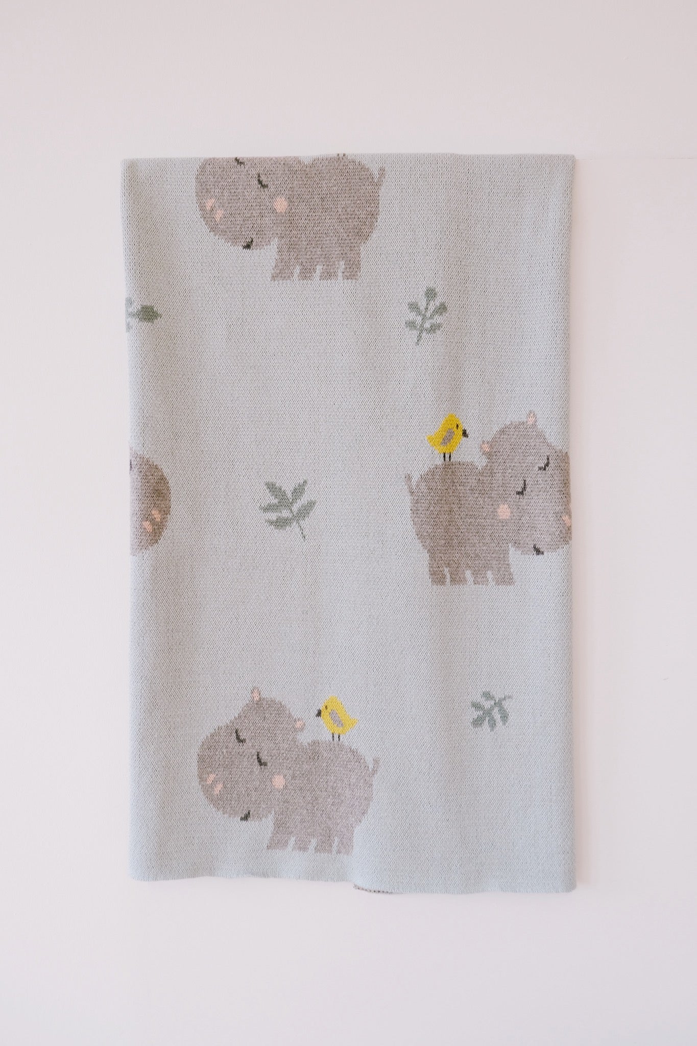 Blanket - Happy Hippo - collab zürich