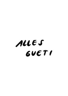 postcard - alles gueti - collab zürich