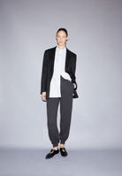wool pants - finniaa - steel melange - collab zürich