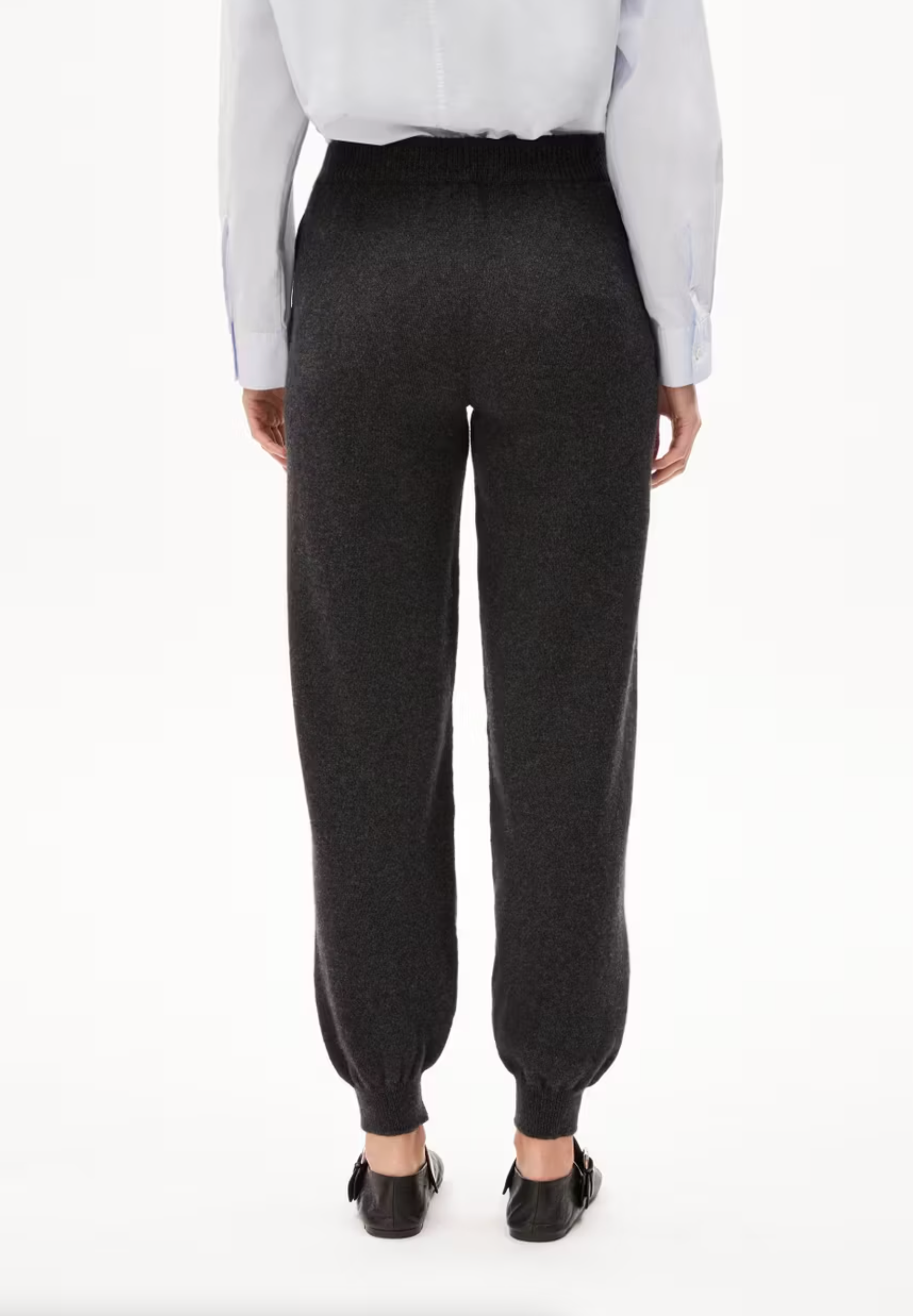wool pants - finniaa - steel melange - collab zürich