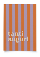 postcard - tanti auguri - collab zürich