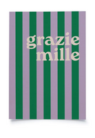 postcard - grazie mille - collab zürich