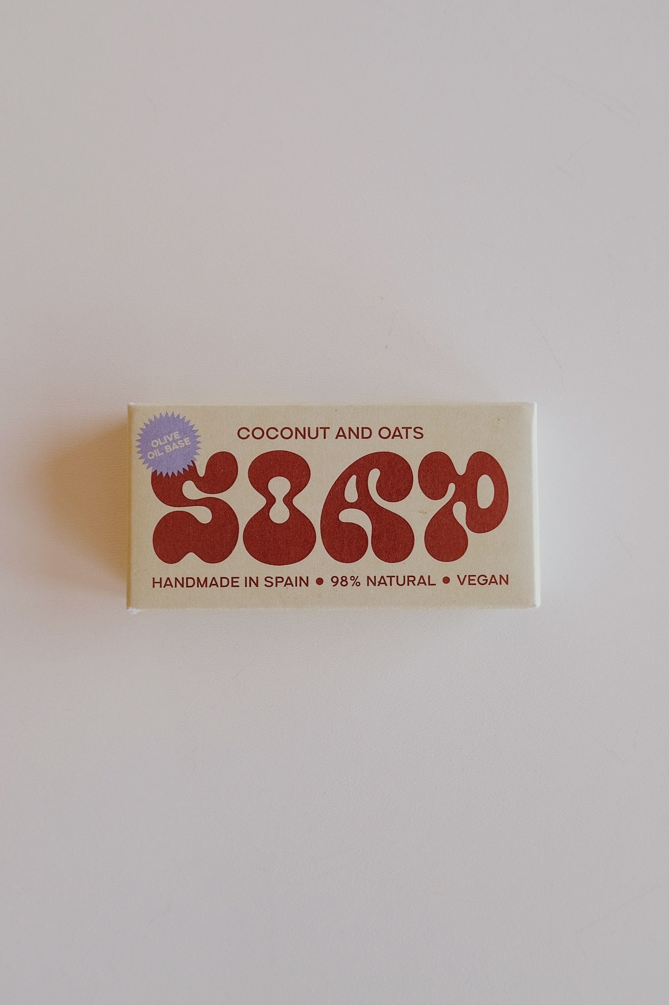 Natural Soap Bar - Coconut & Oats - collab zürich