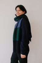 Wool Scarf - Ghede - Moraine - collab zürich