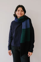 Wool Scarf - Ghede - Moraine - collab zürich