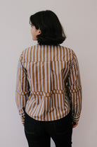 Esque Blouse - Duna - Striped - collab zürich