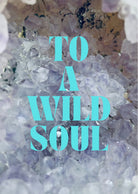 postcard - to a wild soul - collab zürich