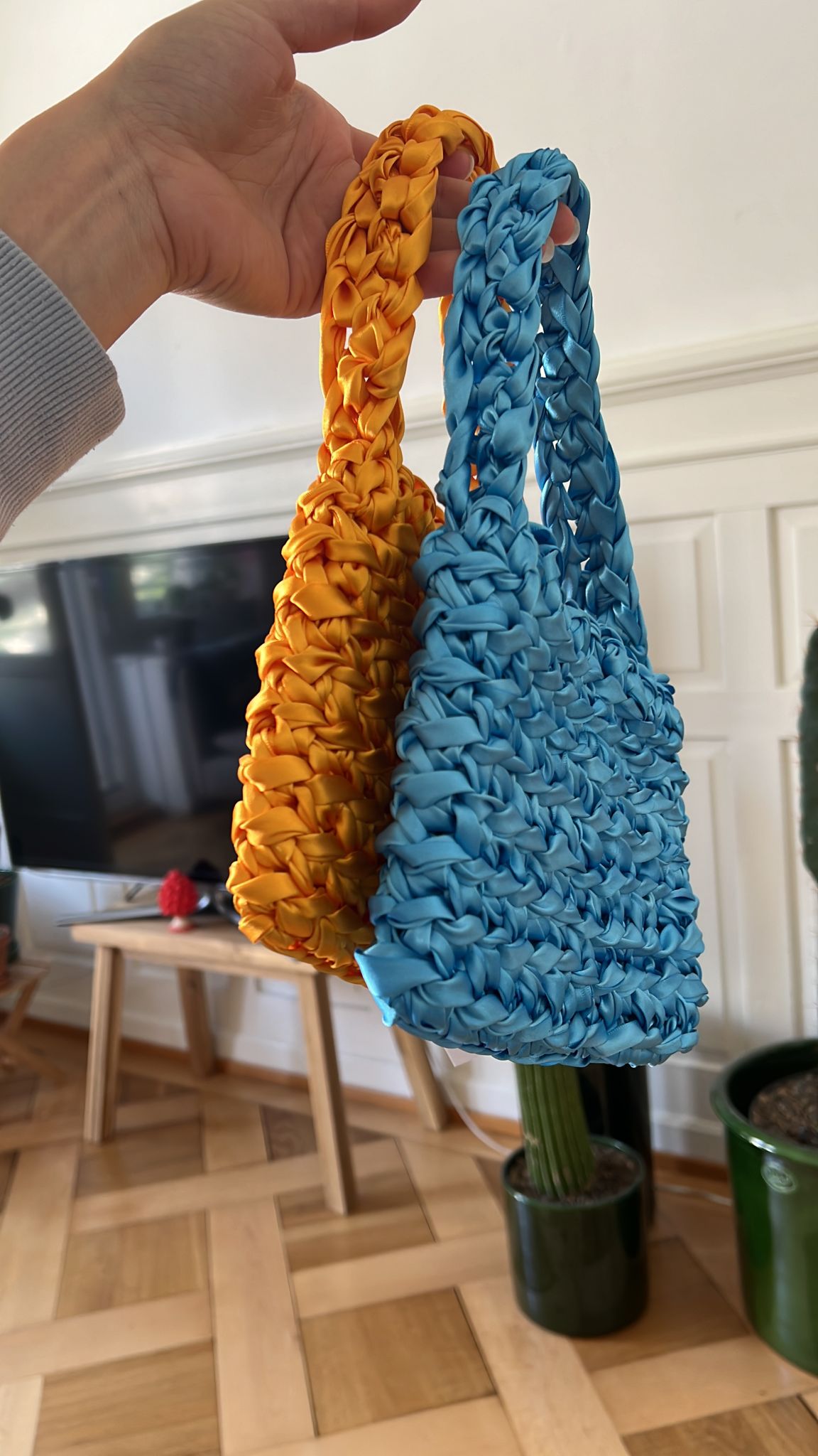 crochet bag - bling mini - collab zürich