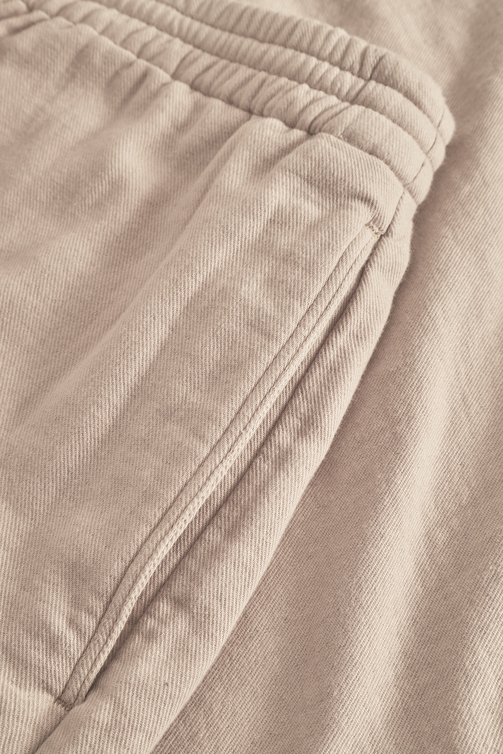 unisex pants - wide - washed sand - collab zürich