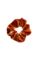 Scrunchie - MEDINA velvet silk - ochre - collab zürich