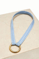 Keychain Band Mini - ZAHRA - Aquamarine - collab zürich