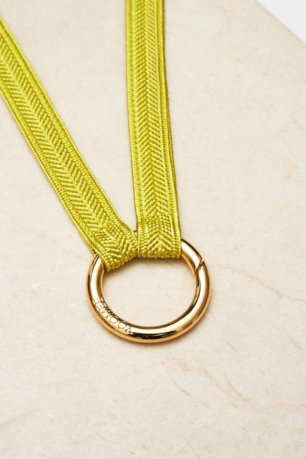 Keychain Band - ZAHRA - Limegreen - collab zürich