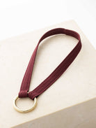keychain band - ZAHRA mini - ruby - collab zürich