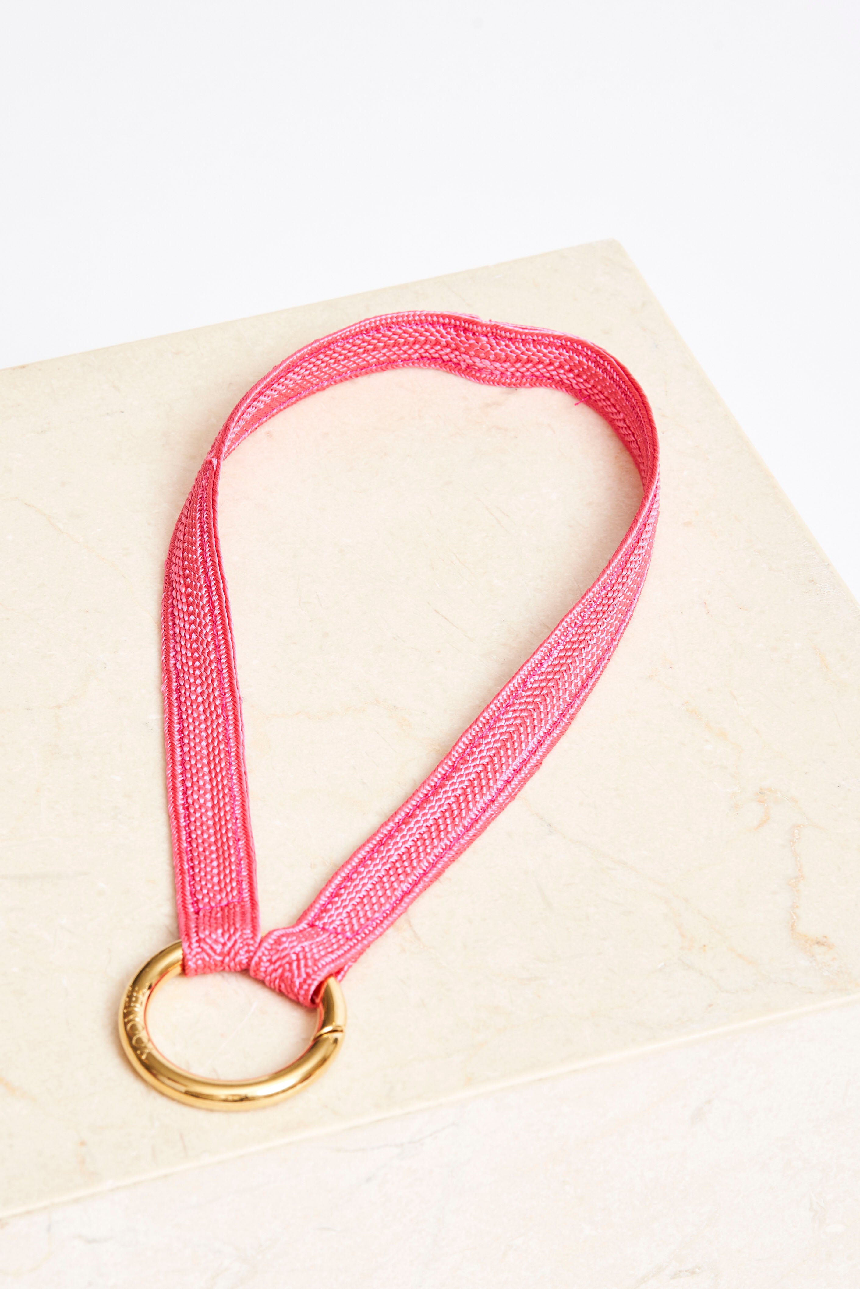 keychain band - ZAHRA mini - sweet pink - collab zürich