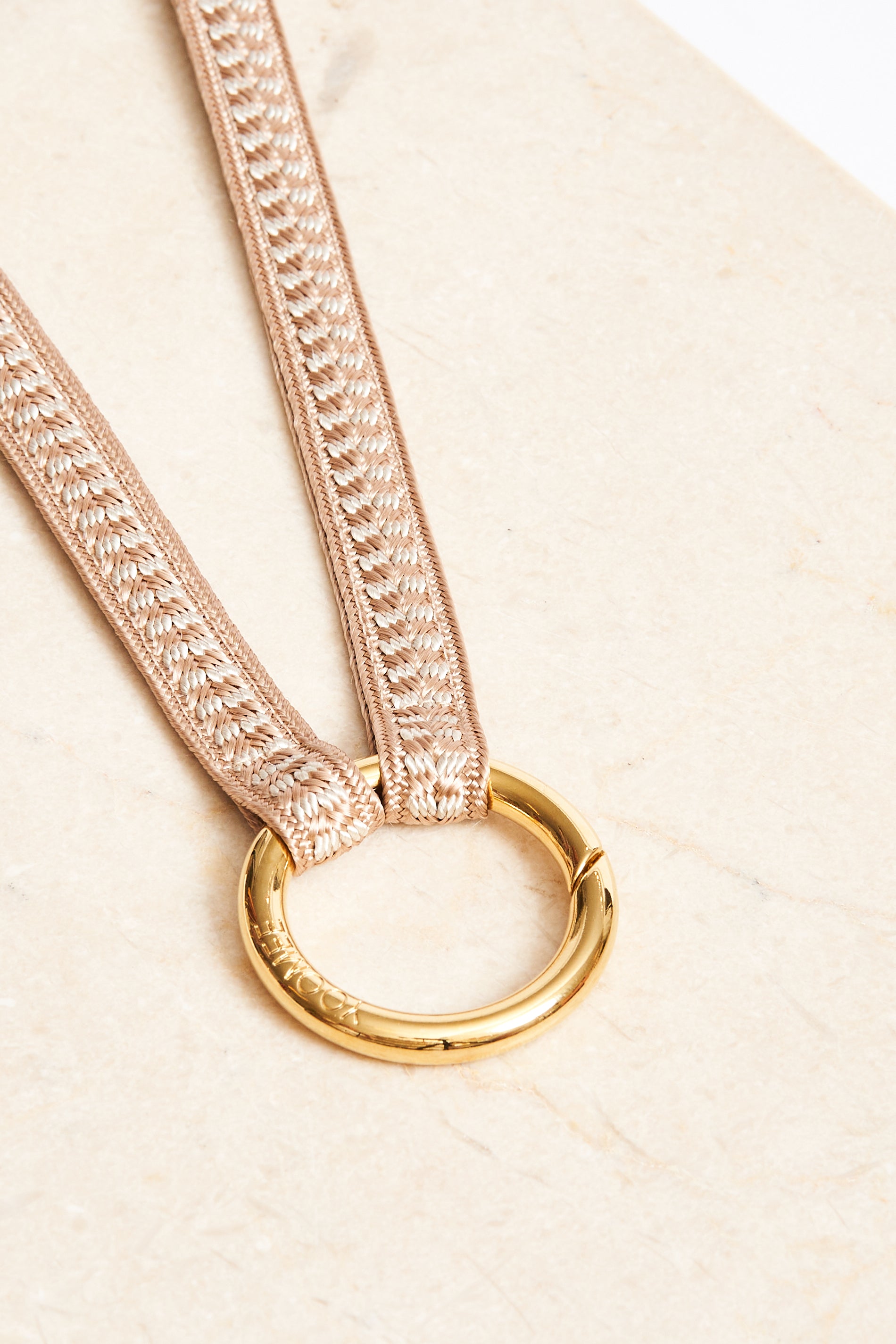 keychain band - ZAHRA - oat milk - collab zürich