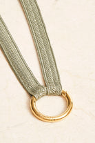 keychain band - ZAHRA - sage - collab zürich