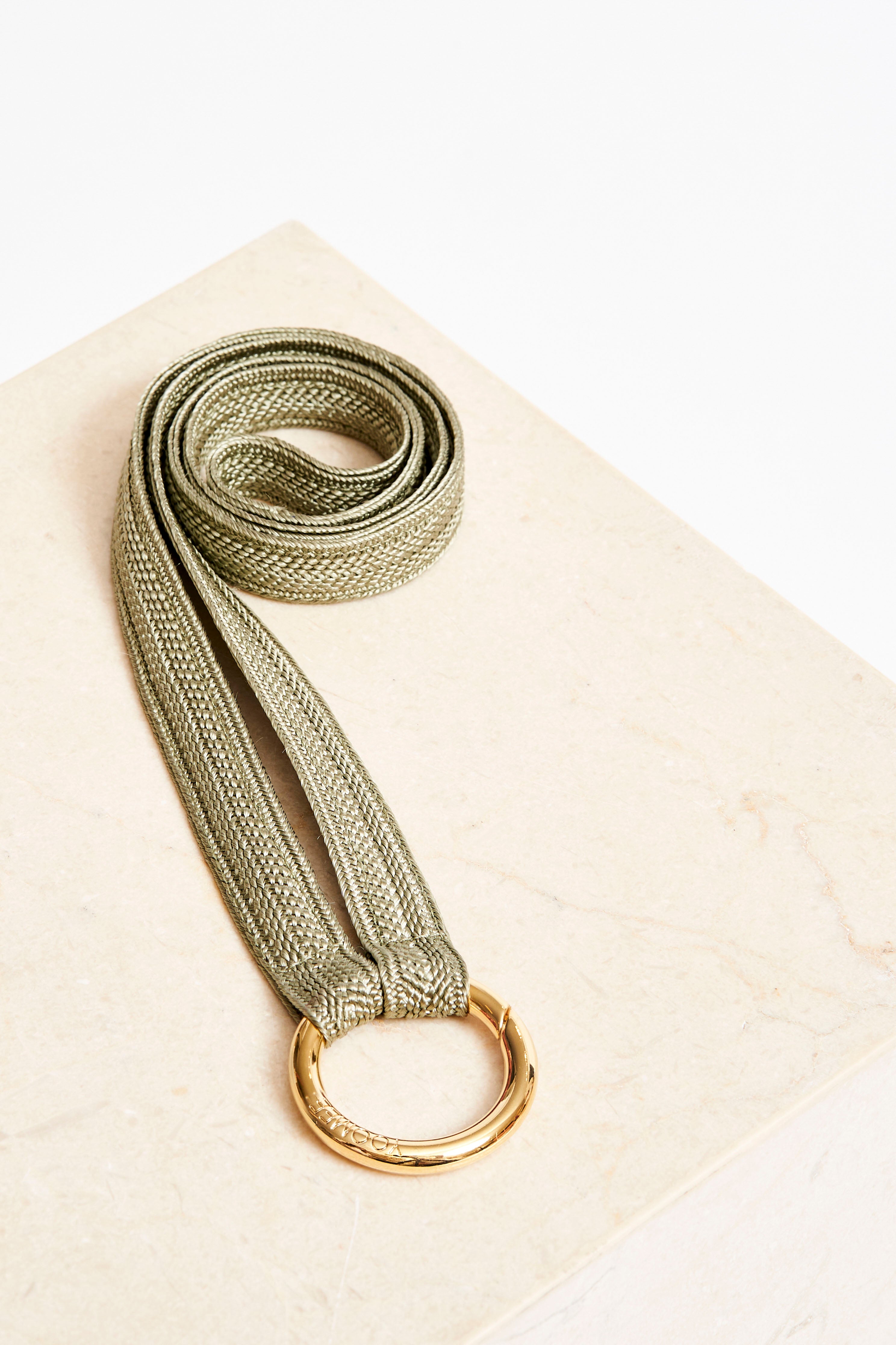 keychain band - ZAHRA - sage - collab zürich