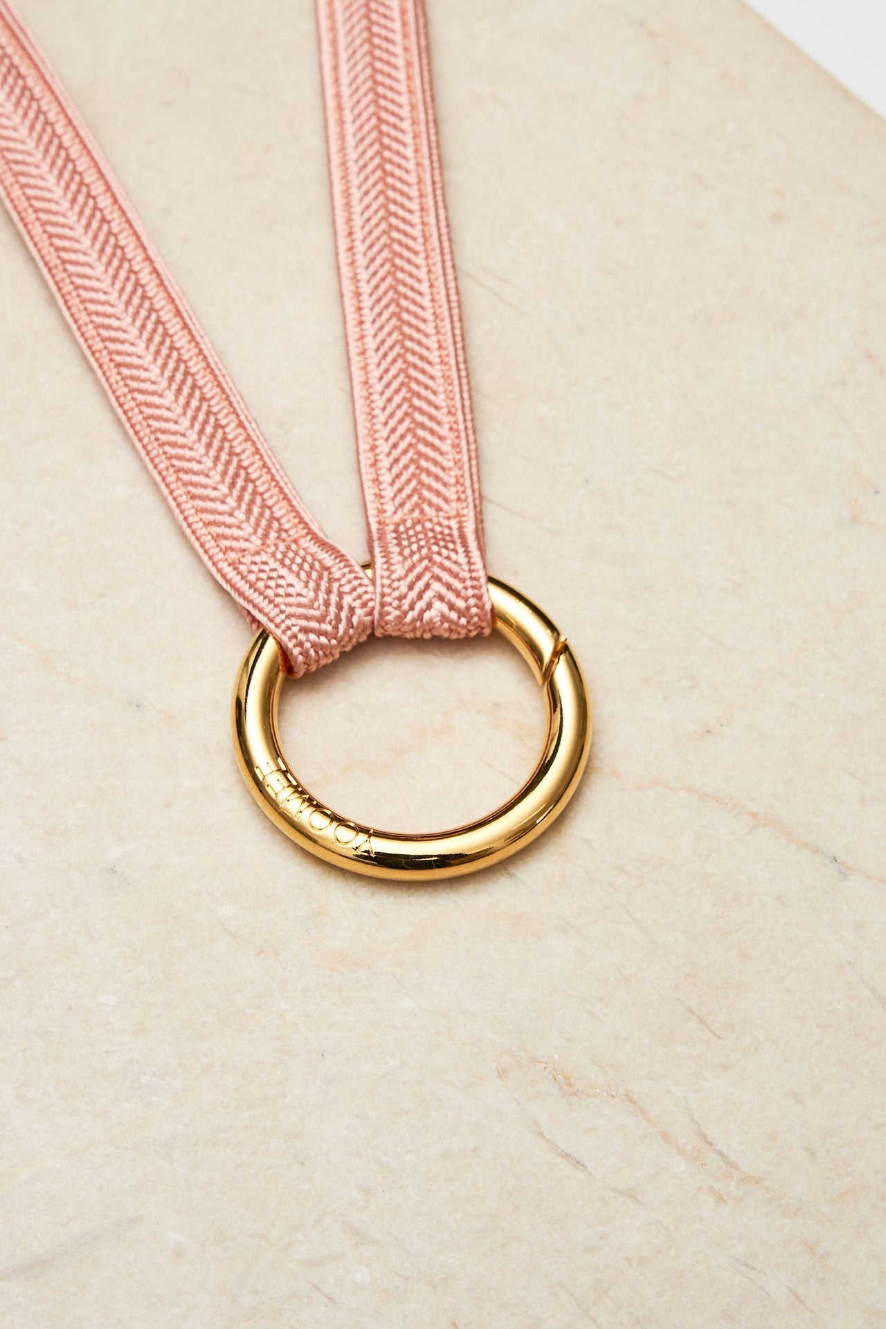 Keychain Band Mini - ZAHRA - Salmon - collab zürich