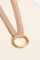 keychain band - ZAHRA - sand - collab zürich