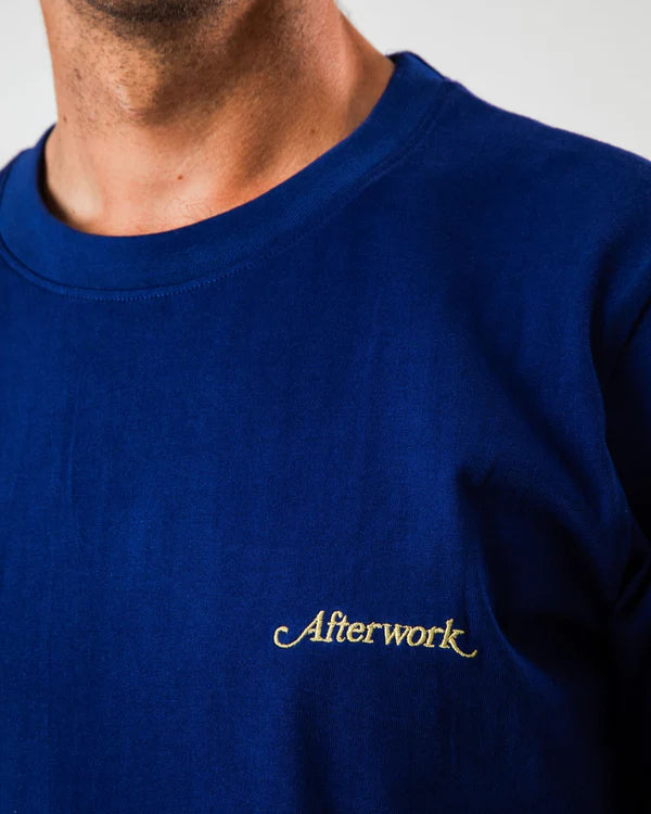 t-shirt - afterwork - navy - collab zürich