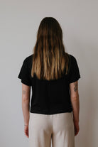 modal t-shirt - lula - black - collab zürich