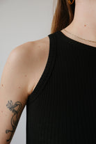 modal tank top - lula - black - collab zürich