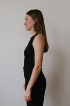 modal tank top - lula - black - collab zürich