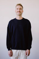 sweater - moha - black - collab zürich
