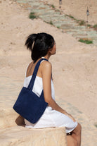 Mini Bag  - SAIDA - Marine blue - collab zürich