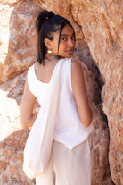 Bag - LATIFA linen - Creme - collab zürich