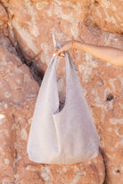 Bag - LATIFA linen - Grey - collab zürich