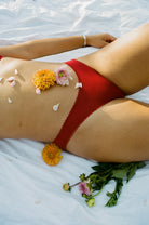 Bamboo Underwear - Thong - Red / Pink - collab zürich