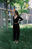 pants - bella - black - collab zürich