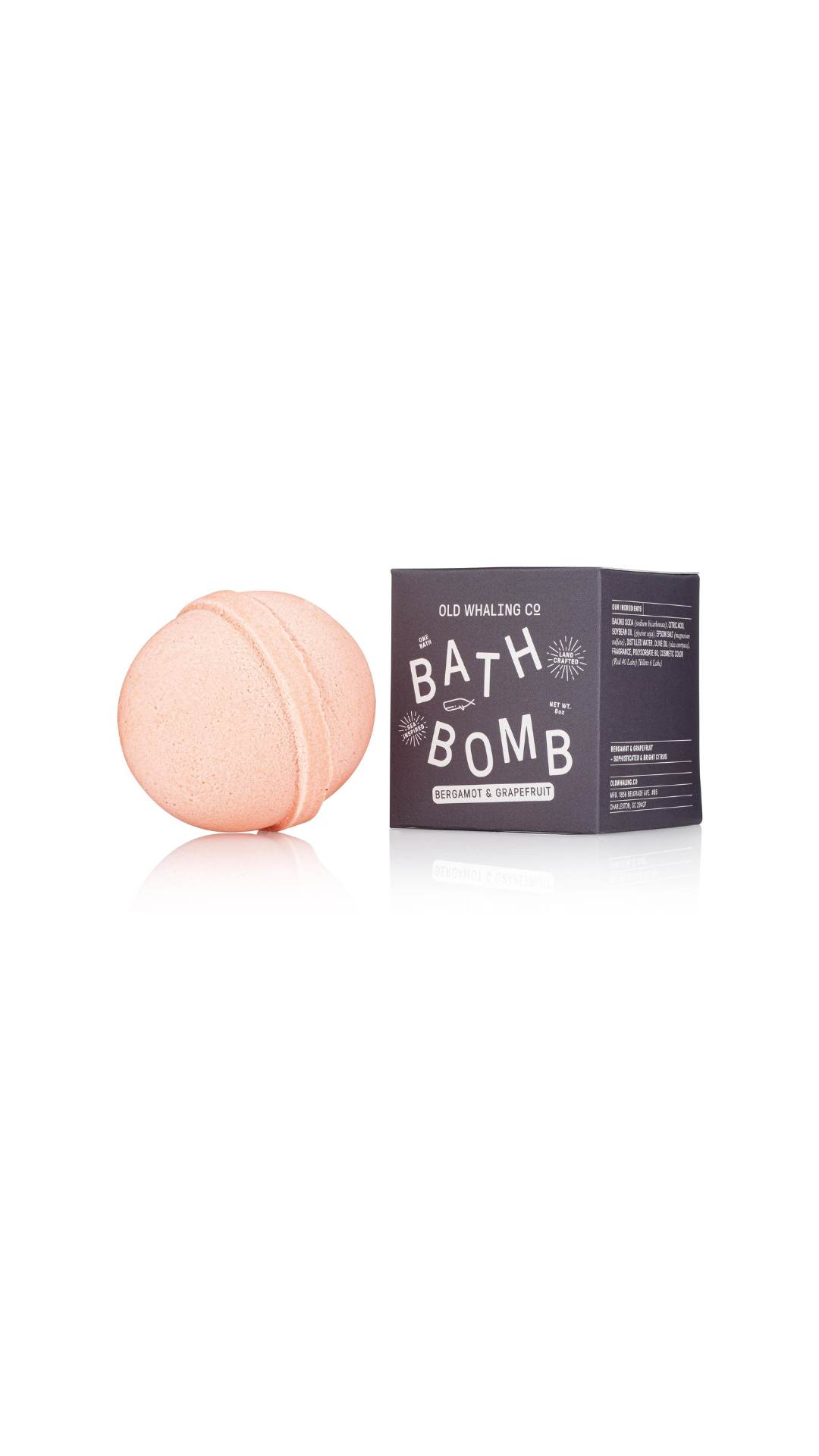 bath bomb - bergamot & grapefruit - collab zürich