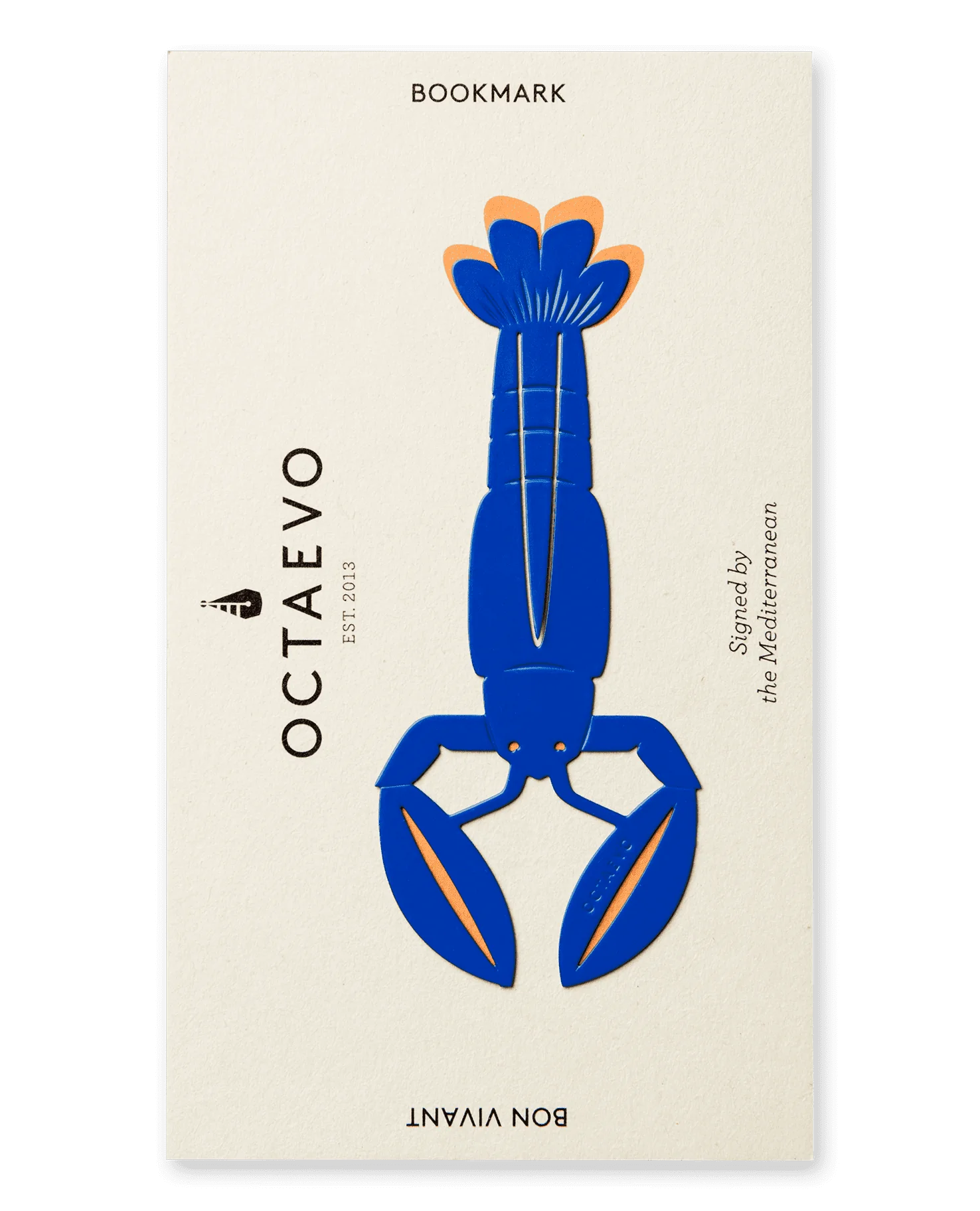 Bookmark - Bon Vivant - Blue - collab zürich