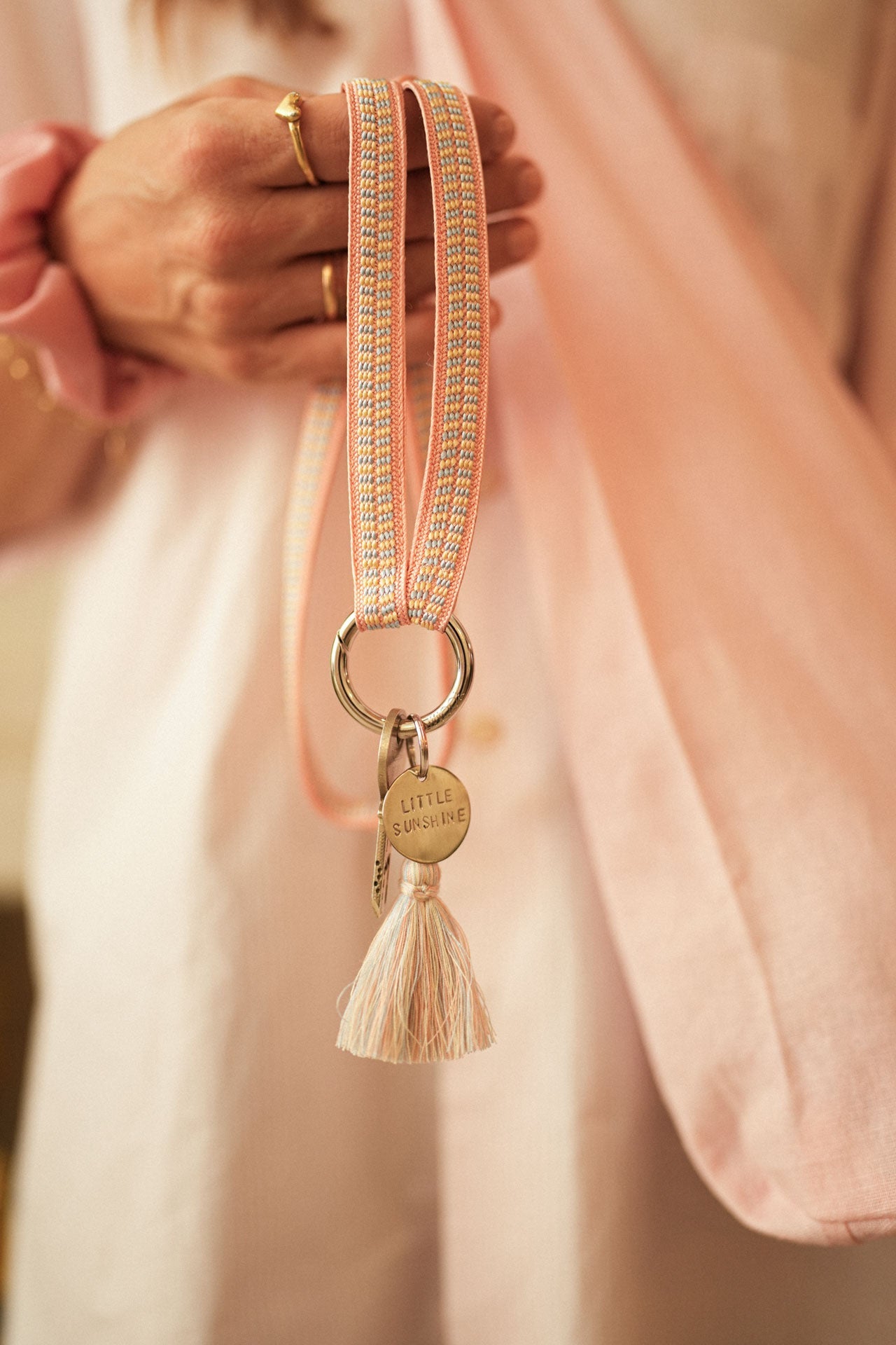 Keychain Band - ZAHRA - Cotton Candy - collab zürich